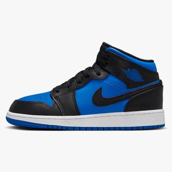 Air Jordan 1 MID black/royal blue-black-white - Picture 2 of 8